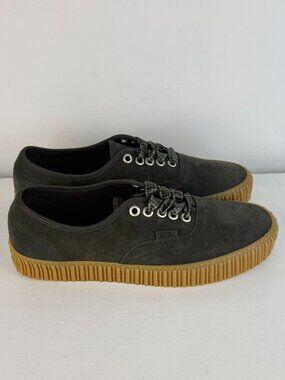 M6.5. W8-VANS Authentic Creeper Suede sneakers - Faded Black with Gum sole